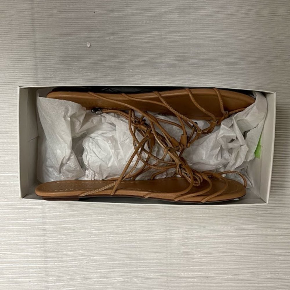 Schutz Tita Sandals New 8 $140 - Picture 11 of 13
